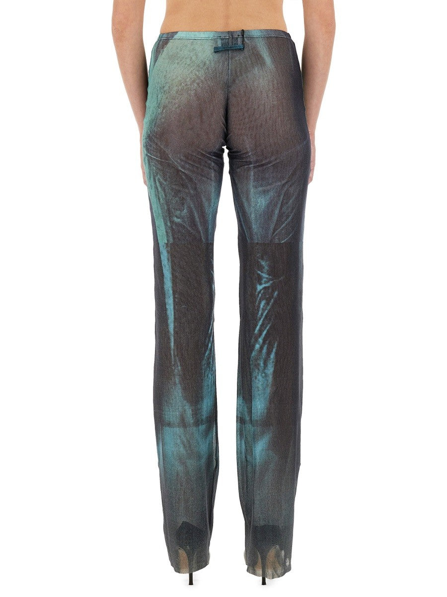 JEAN PAUL GAULTIER "WATER" MESH PANTS