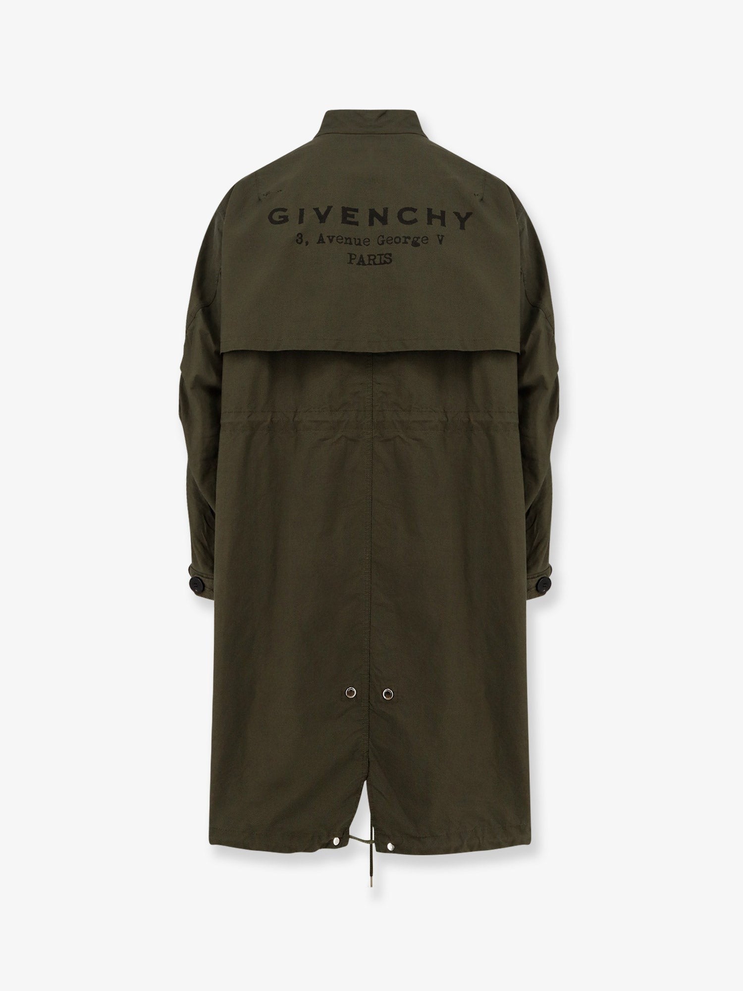 Givenchy Water-proof cotton parka jacket