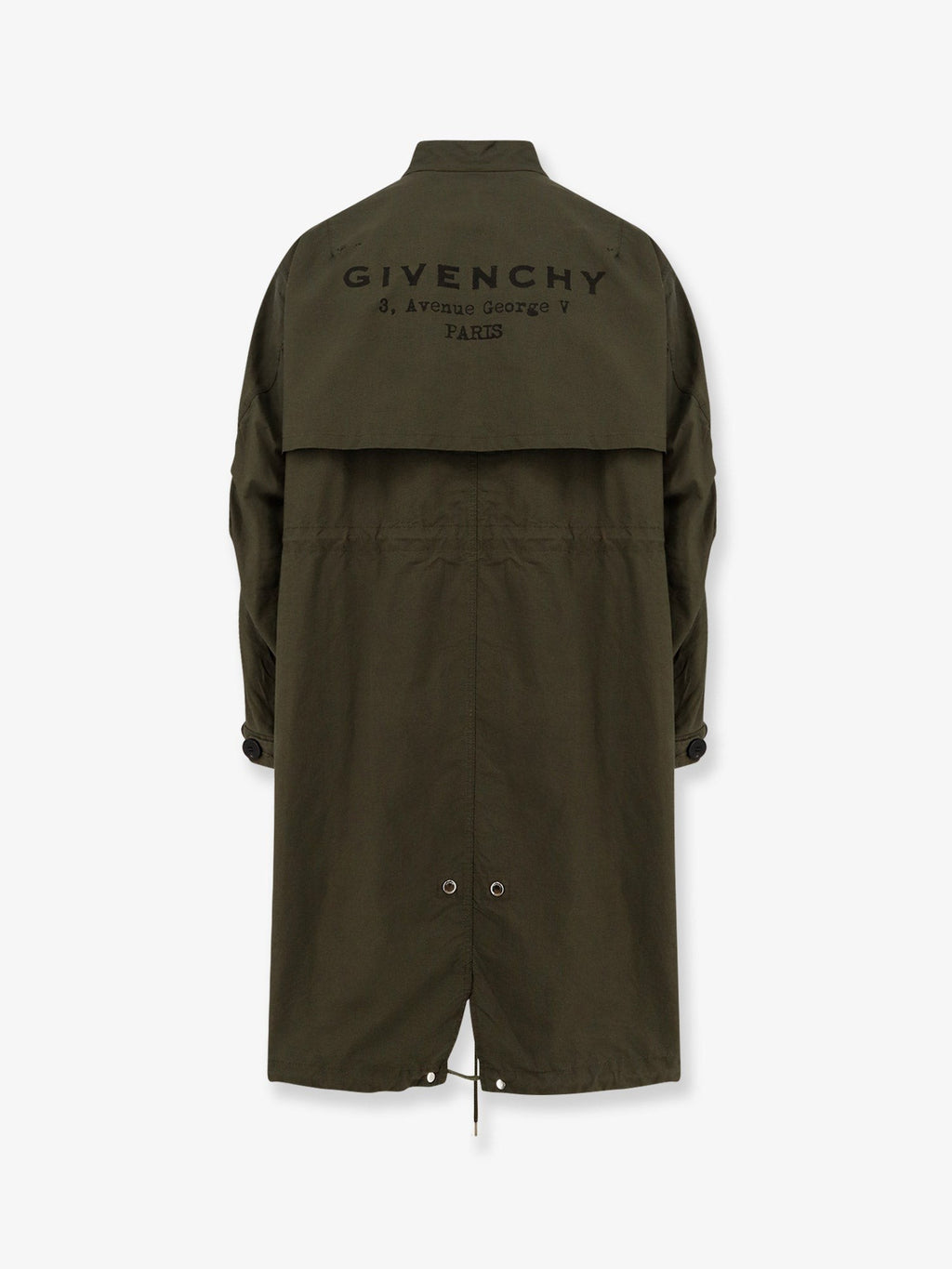 Givenchy Water-proof cotton parka jacket