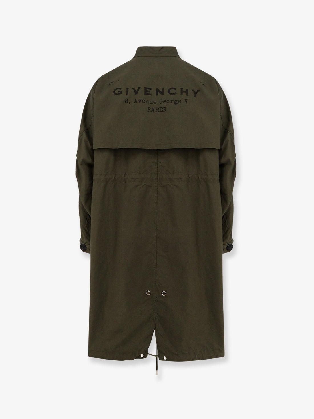 Givenchy Water-proof cotton parka jacket