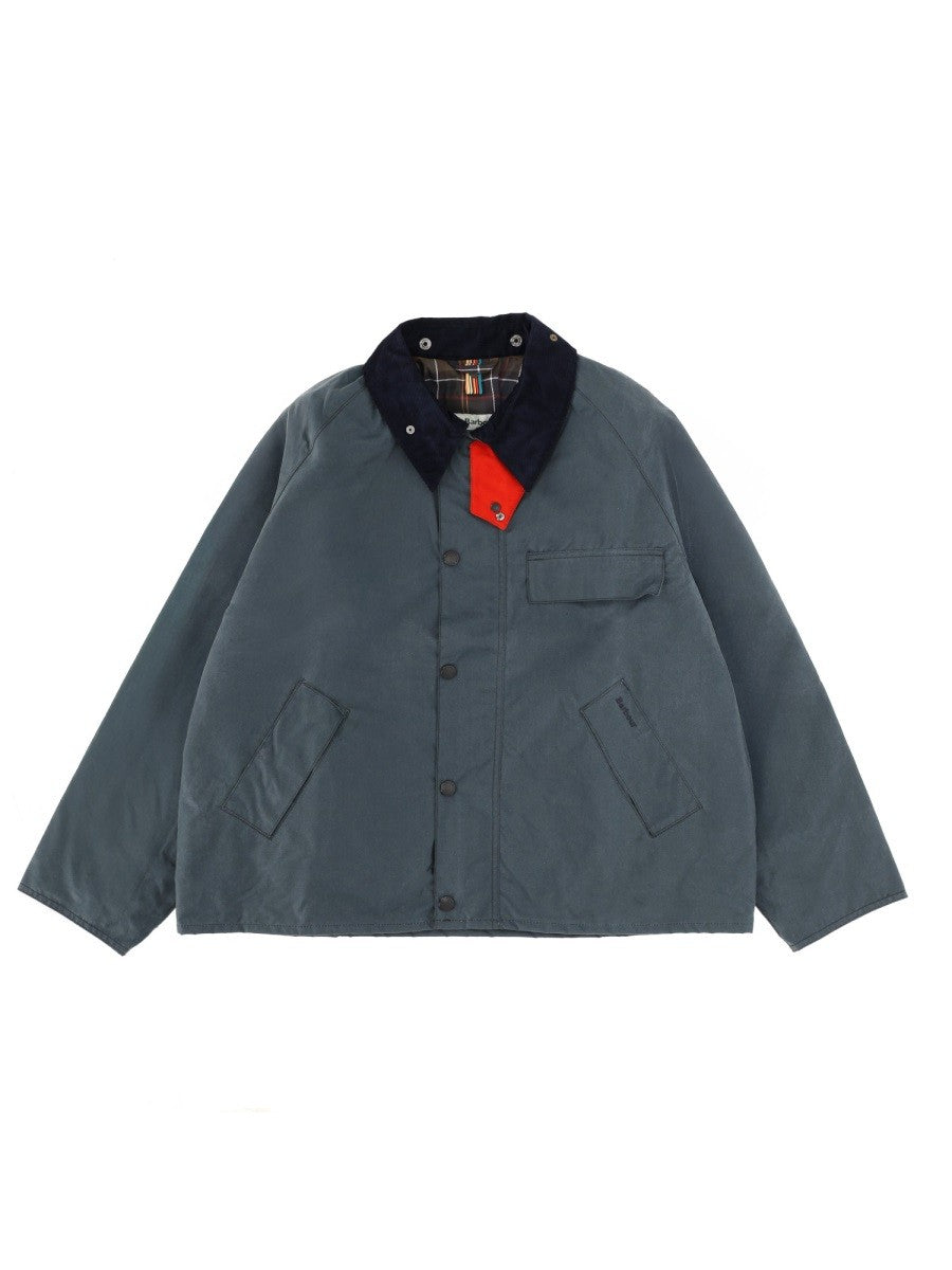 PAUL SMITH X BARBOUR WAXED COTTON JACKET