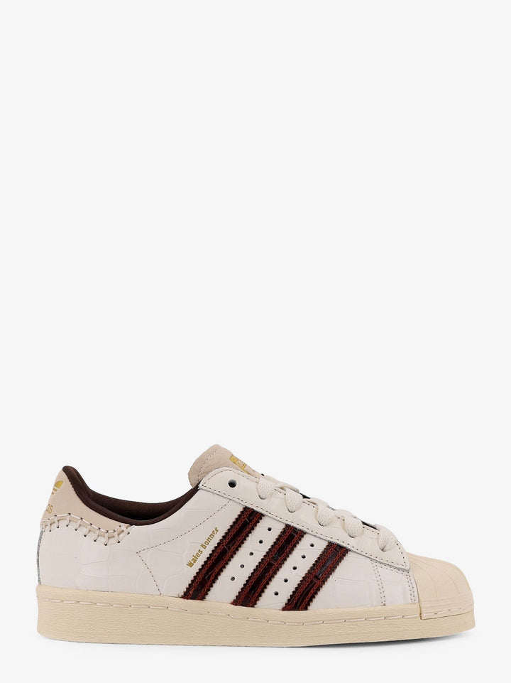 ADIDAS X WALES BONNER WB Superstar leather sneakers withlettering logo on the side