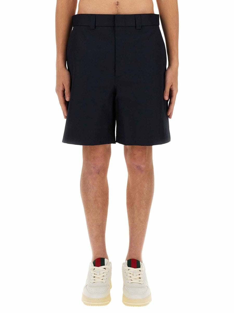 Gucci WEB RIBBON SHORTS