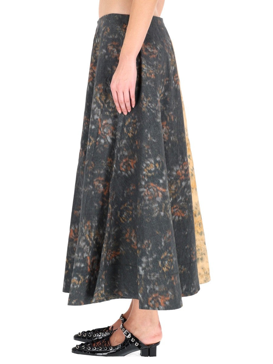 GANNI WHEELED SKIRT
