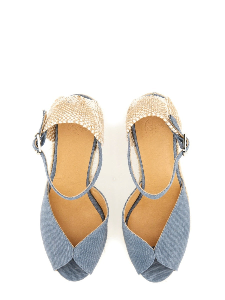 white-sandal