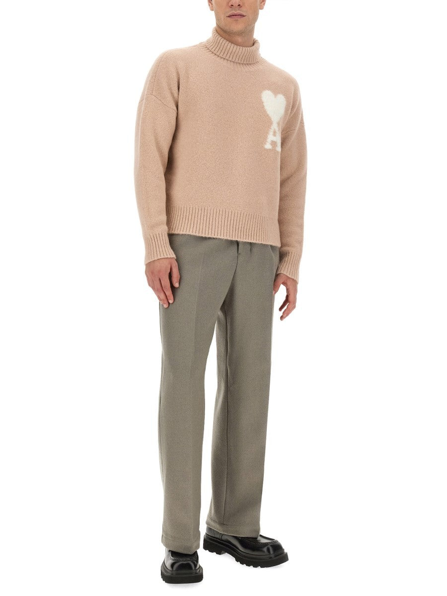 AMI PARIS WIDE FIT PANTS