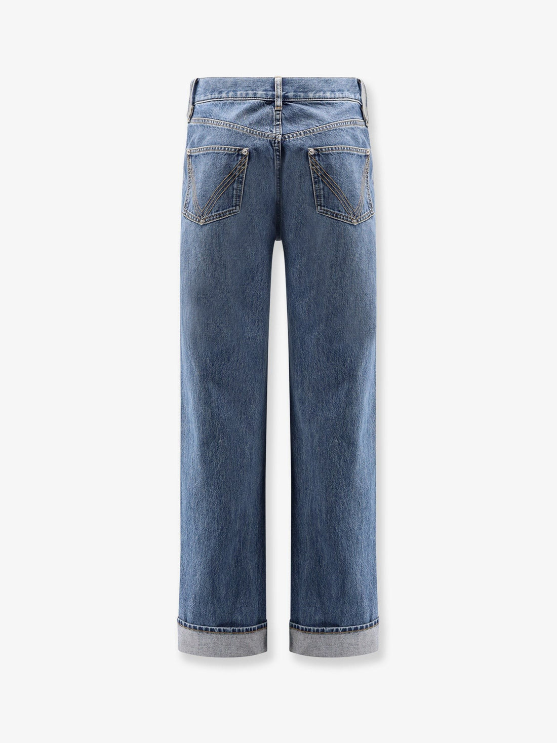 Bottega Veneta Wide leg jeans with turn up