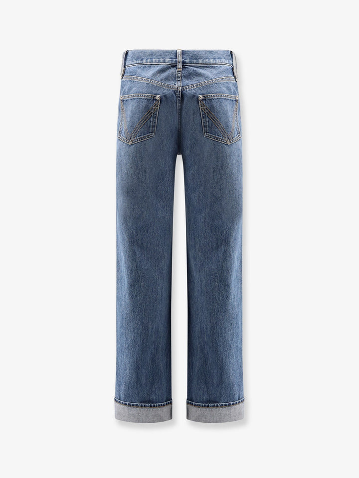 Bottega Veneta Wide leg jeans with turn up