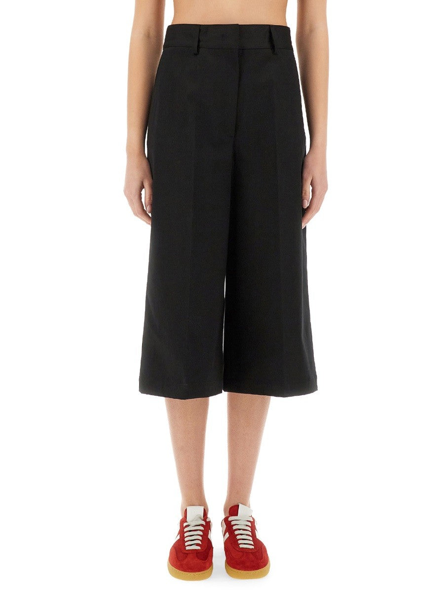 msgm "WIDE-LEG" MIDI PANTS
