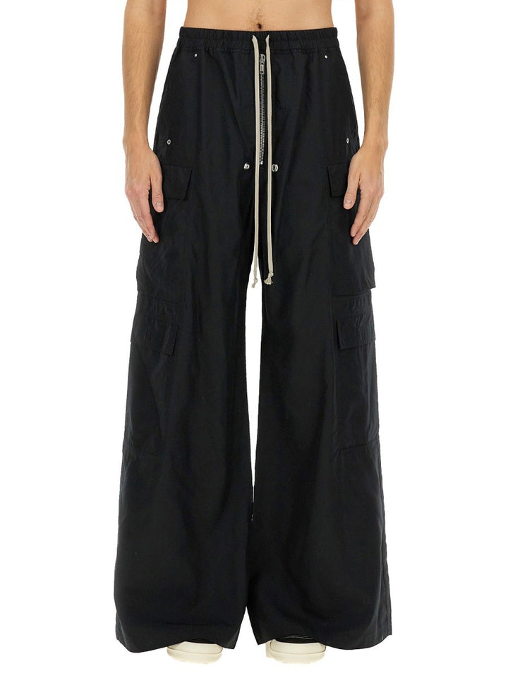 RICK OWENS DRKSHDW WIDE LEG PANTS