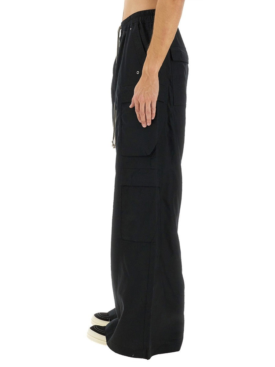 RICK OWENS DRKSHDW WIDE LEG PANTS