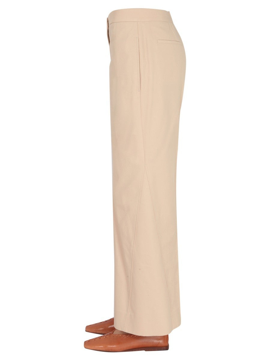 JIL SANDER WIDE LEG TROUSERS