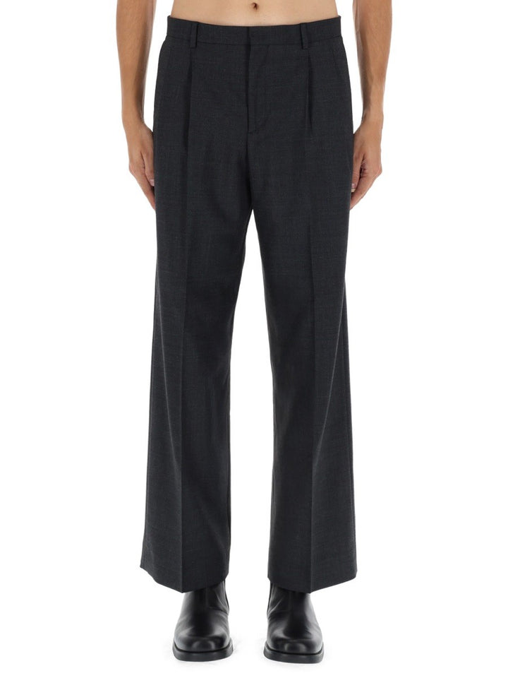 SUNFLOWER WIDE PLEATED PANTS