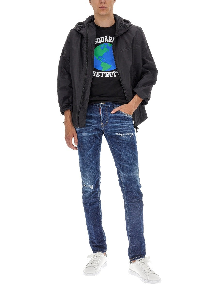 Dsquared WINDBREAKER WITH LOGO