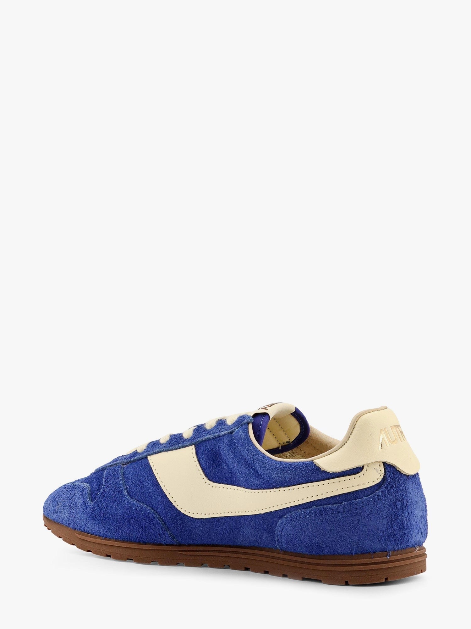 Autry Windspin low-top suede and leather sneakers