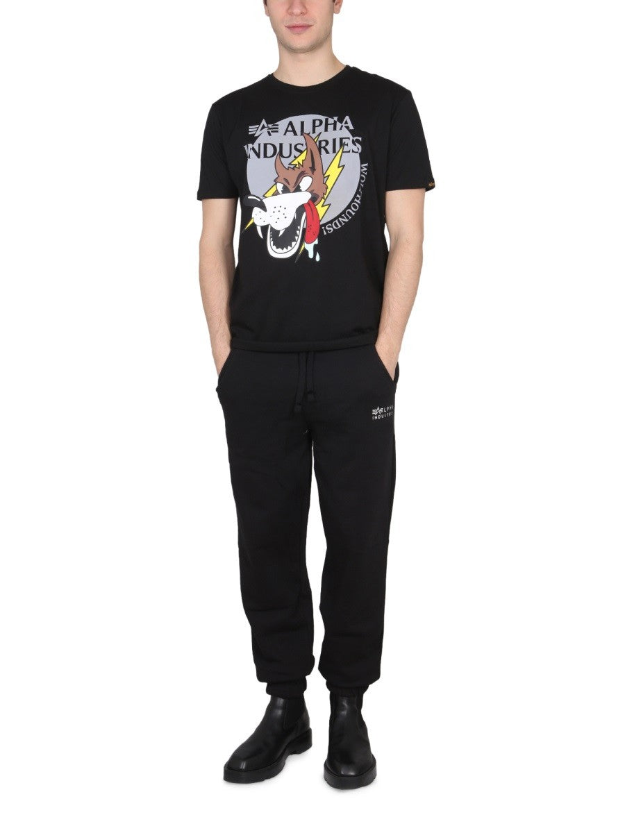ALPHA INDUSTRIES WOLFHOUNDS T-SHIRT