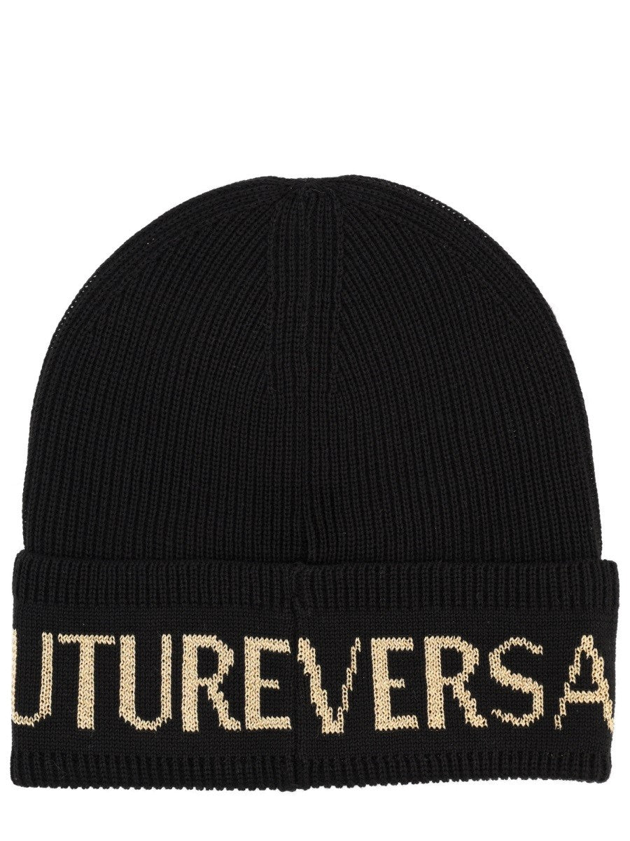 Versace Jeans Couture WOOL AND ACRYLIC BEANIE