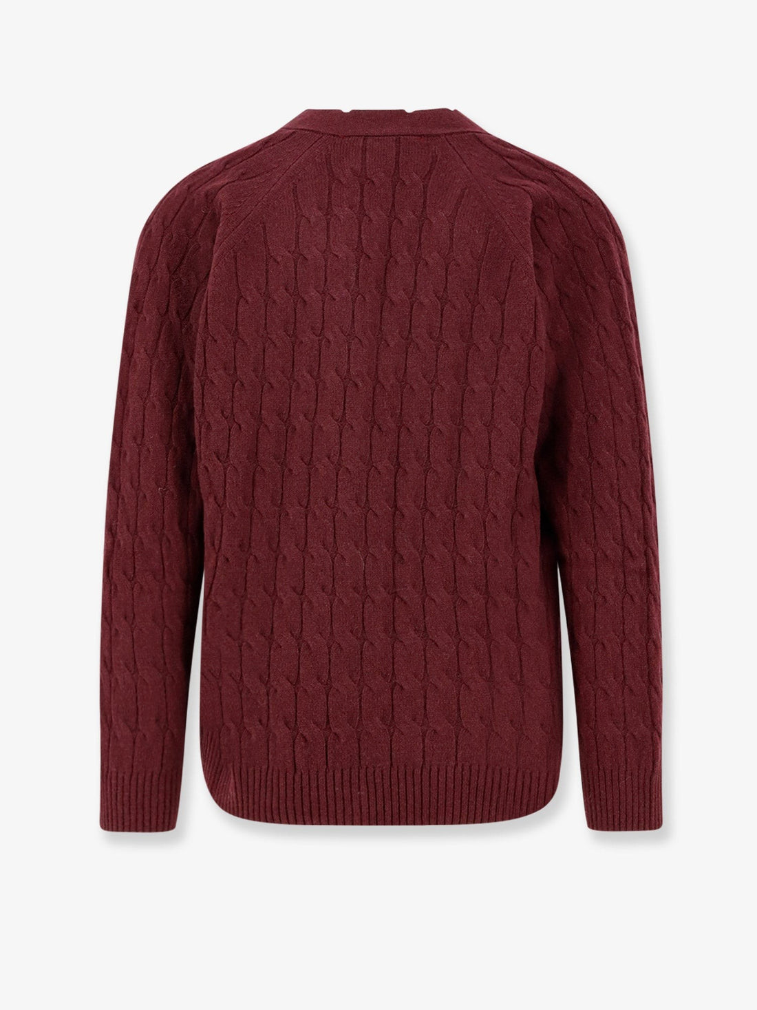 AMARANTO Wool and cashmere cardigan