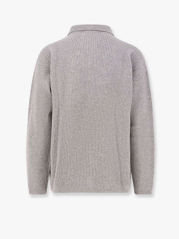 AMARANTO Wool and cashmere cardigan