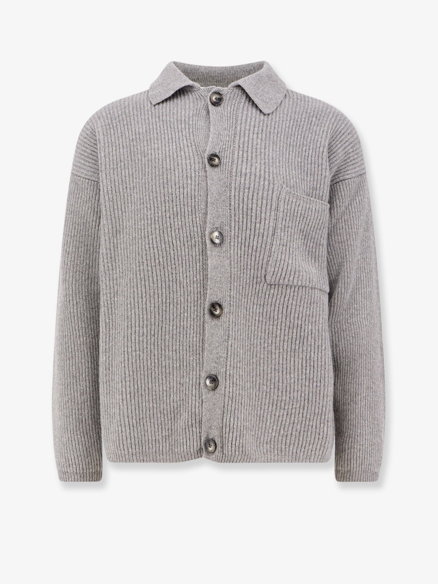 AMARANTO Wool and cashmere cardigan
