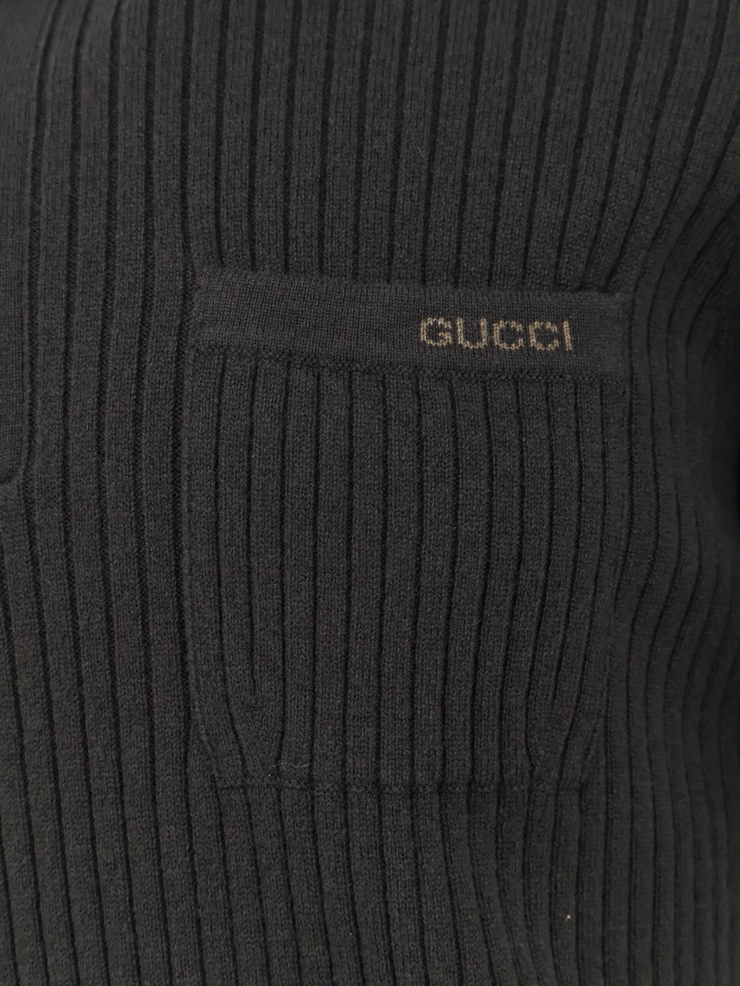 Gucci Wool and cashmere polo shirt