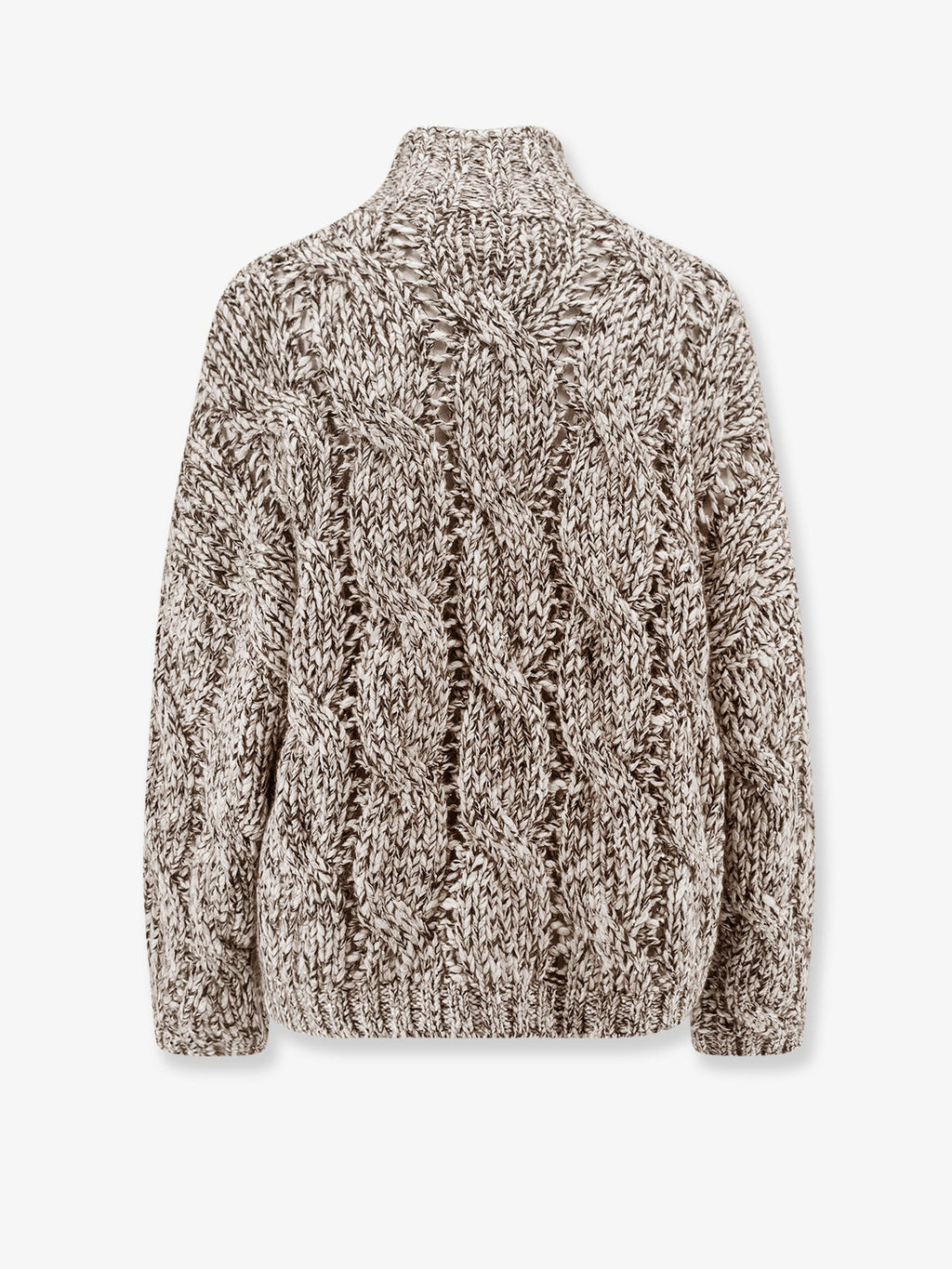Brunello Cucinelli Wool and cashmere turtleneck sweater with sequins