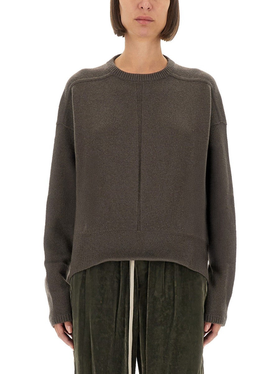 RICK OWENS WOOL AND CASHMERE SWEATER