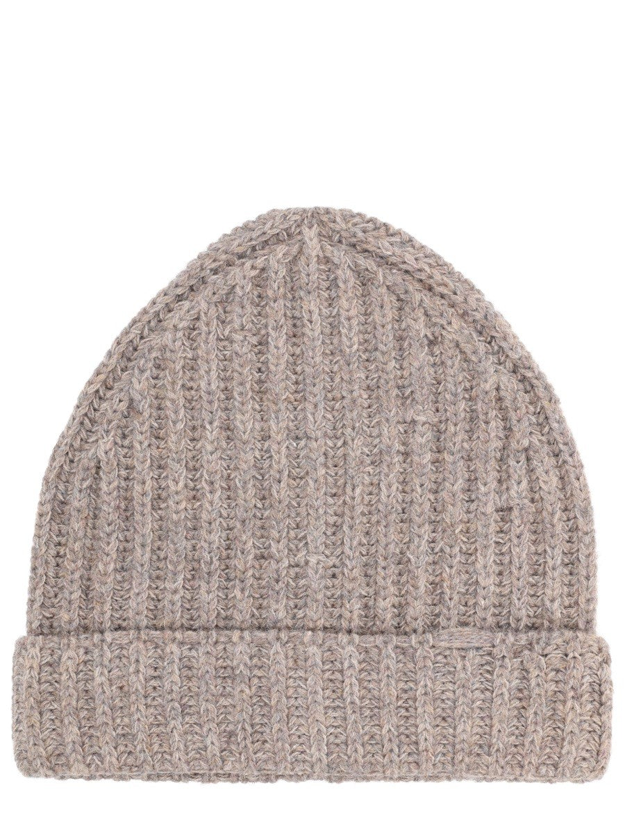 Maison Margiela WOOL AND COTTON BLEND BEANIE