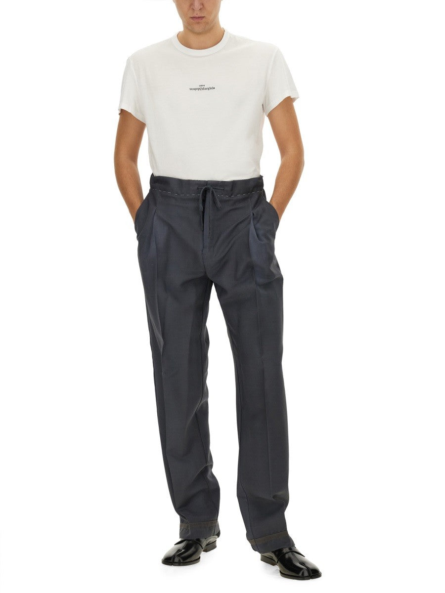 Maison Margiela WOOL AND MOHAIR PANTS