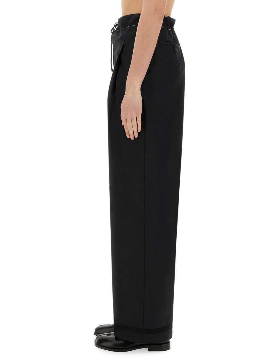 Maison Margiela WOOL AND MOHAIR PANTS