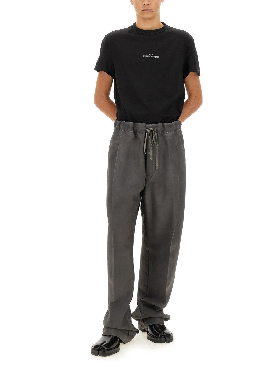 Maison Margiela WOOL AND MOHAIR PANTS