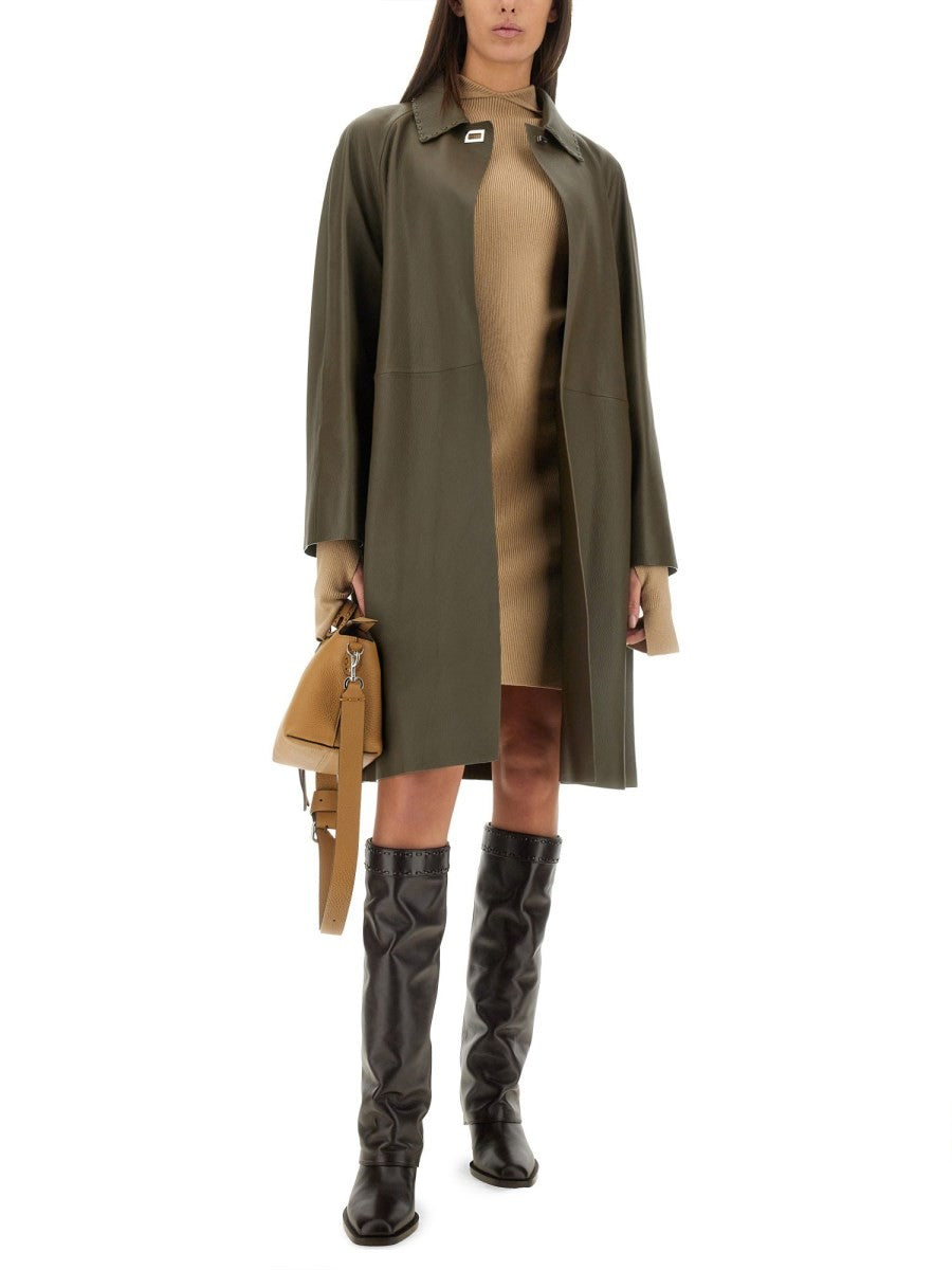 Fendi WOOL AND SILK DRESS