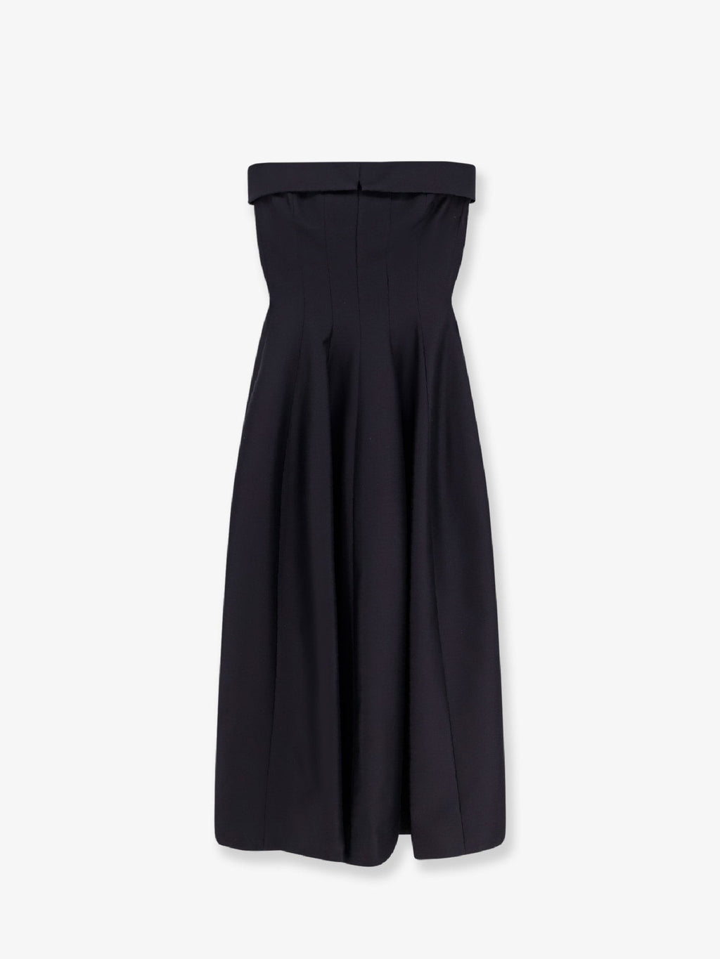 alberta ferretti Wool and silk midi dress