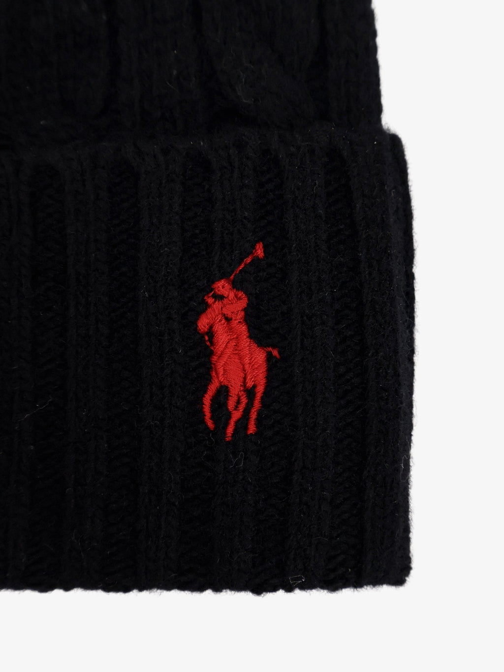 Polo Ralph Lauren Wool blend cable knit beanie hat