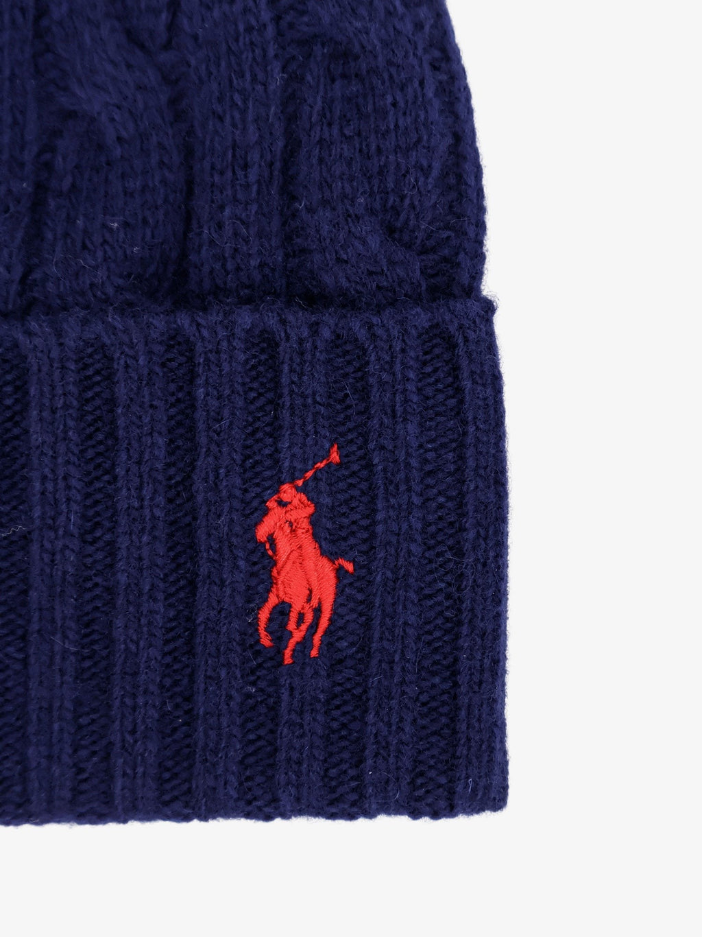 Polo Ralph Lauren Wool blend cable knit beanie hat