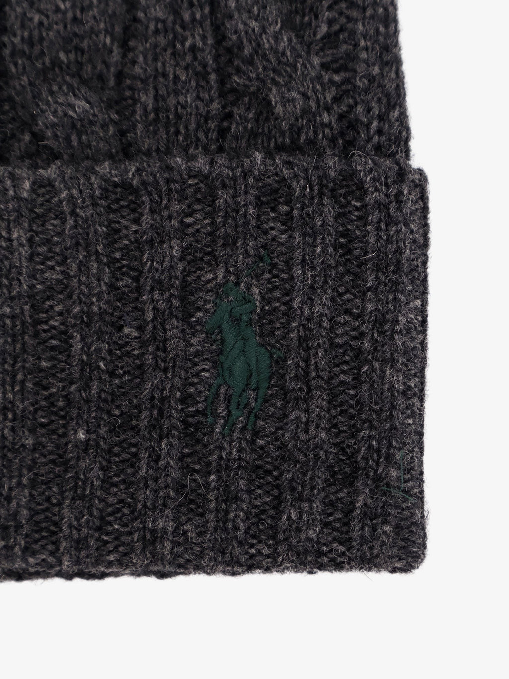 Polo Ralph Lauren Wool blend cable knit beanie hat