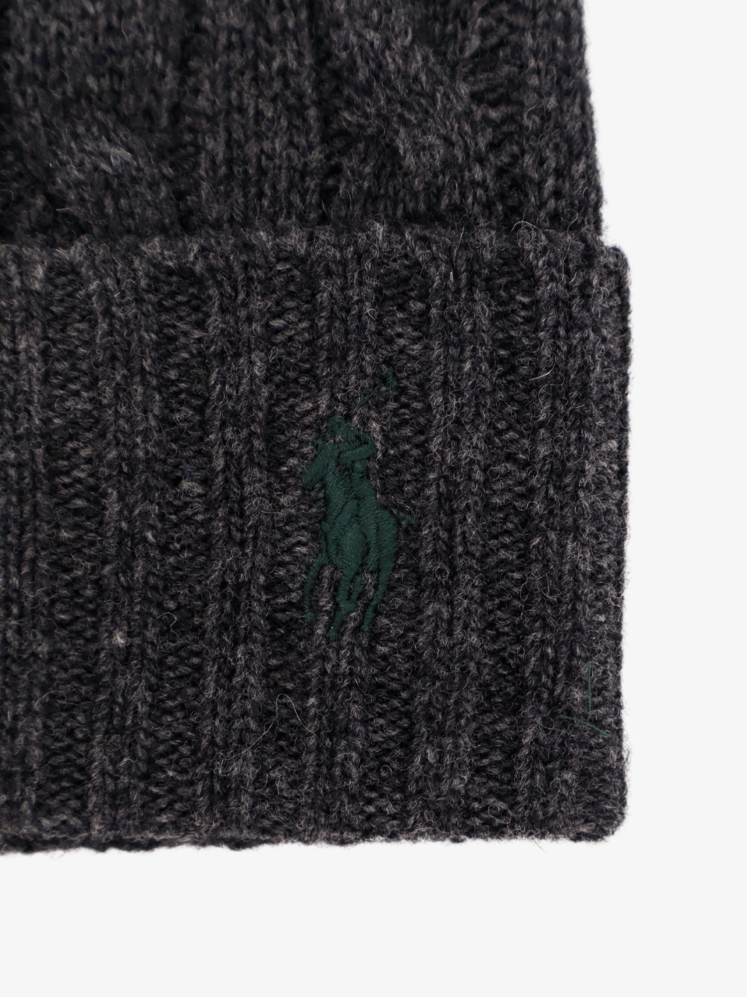 Polo Ralph Lauren Wool blend cable knit beanie hat