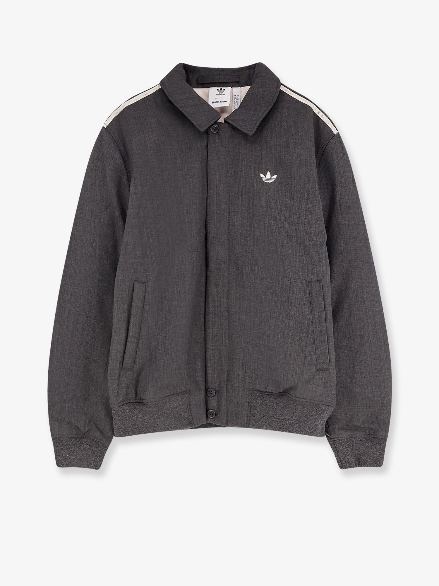 ADIDAS X WALES BONNER Wool blend jacket with embroidered logo on the front