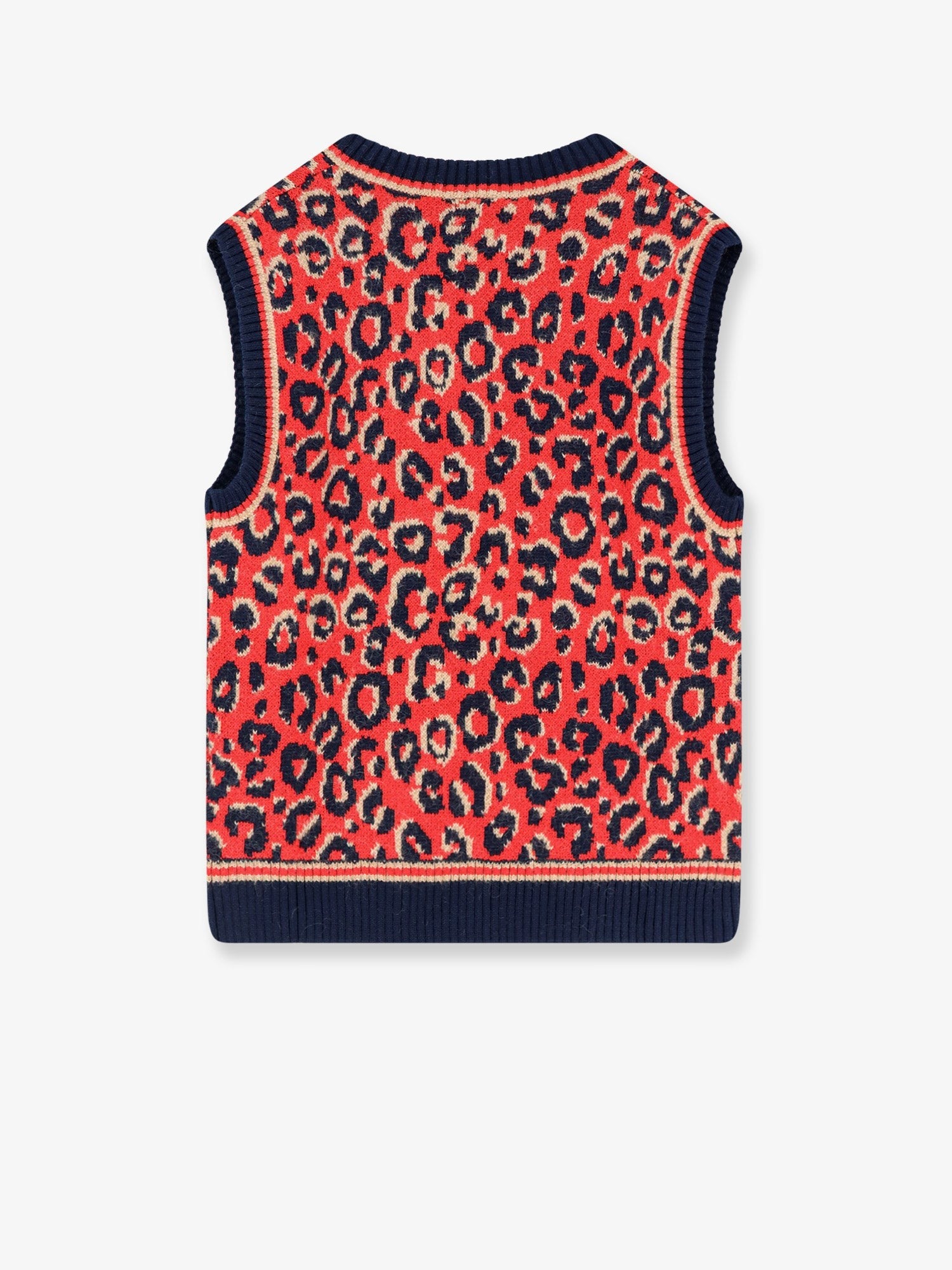 ADIDAS X WALES BONNER Wool blend sweater with animal print