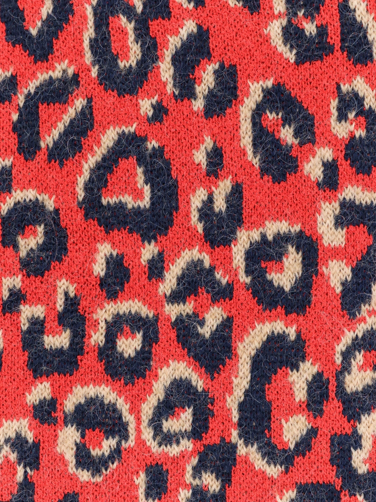 ADIDAS X WALES BONNER Wool blend sweater with animal print