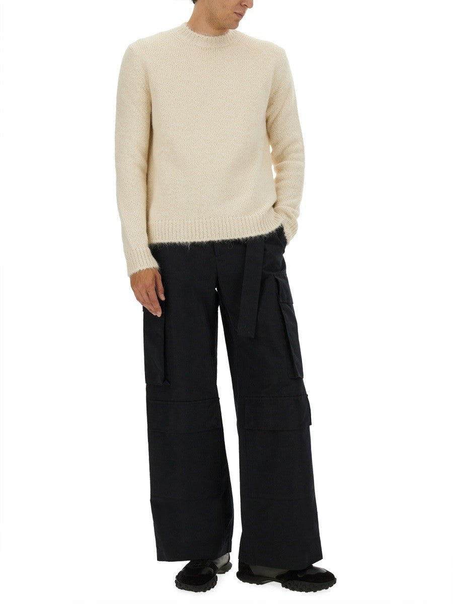 JIL SANDER WOOL BLEND SWEATER