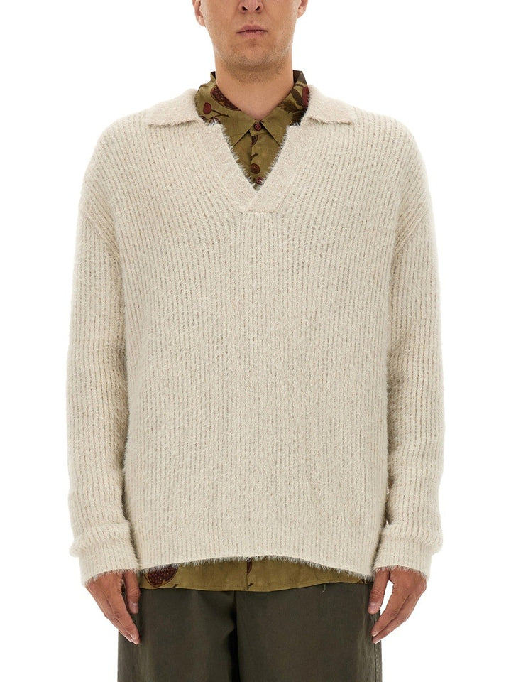 UMA WANG WOOL BLEND SWEATER