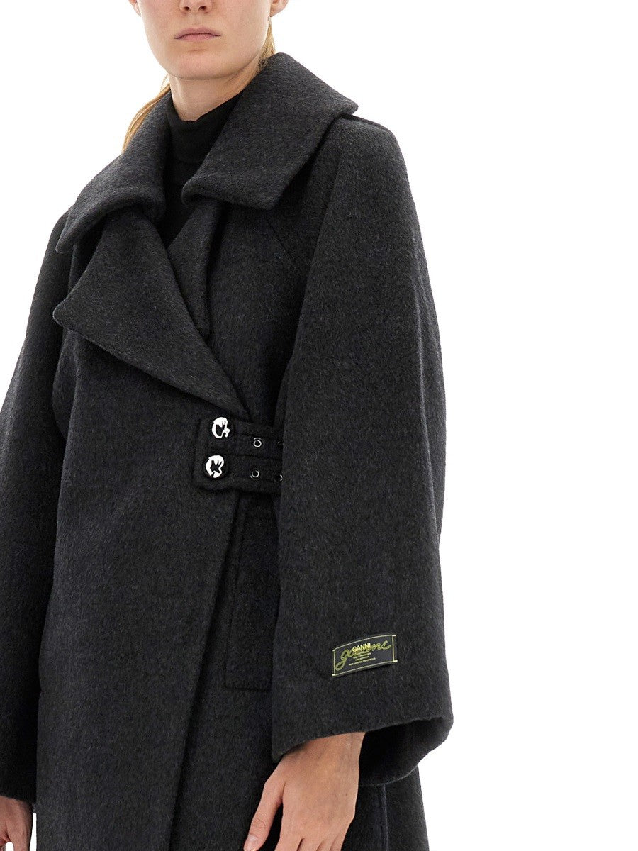 GANNI WOOL COAT