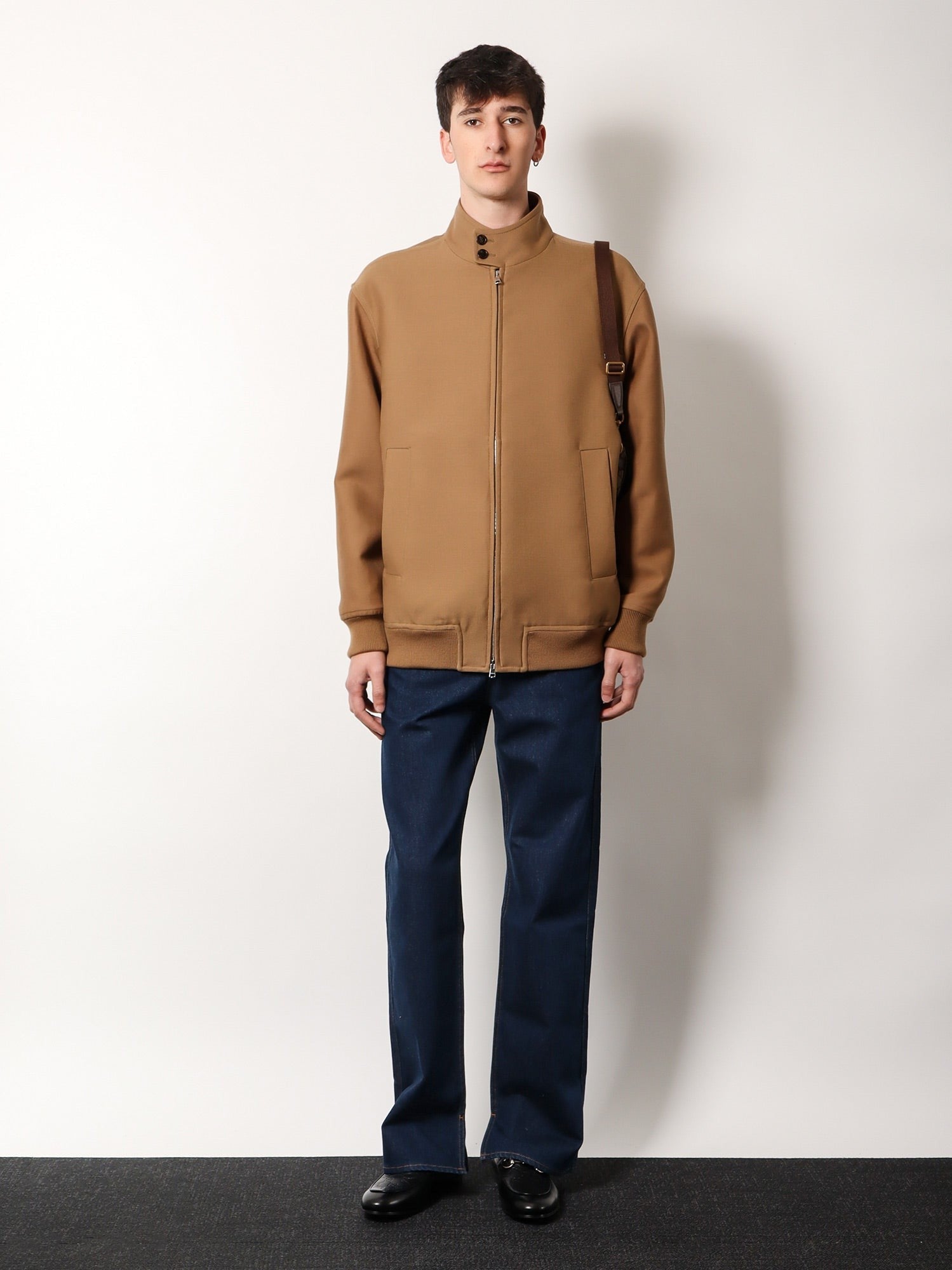 Gucci Wool jacket with gg lining