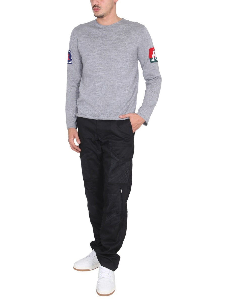 COMME DES GARCONS SHIRT WOOL JERSEY.