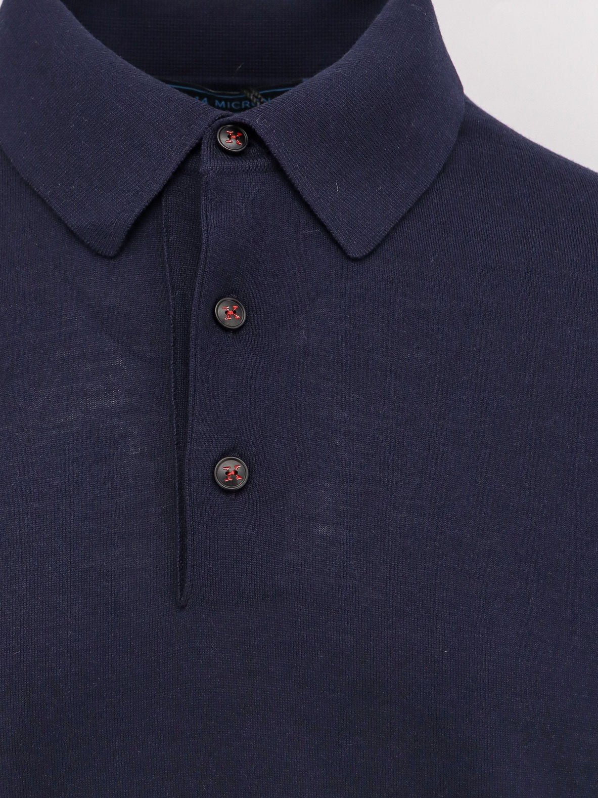 KITON CIRO PAONE Wool polo shirt