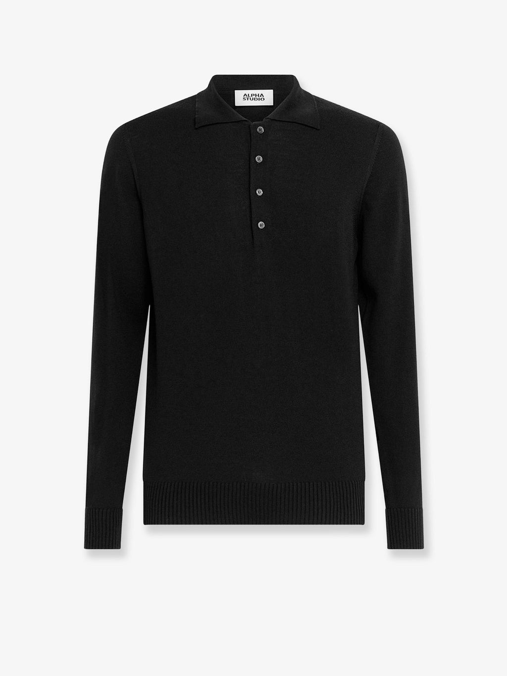 ALPHA-STUDIO Wool polo shirt