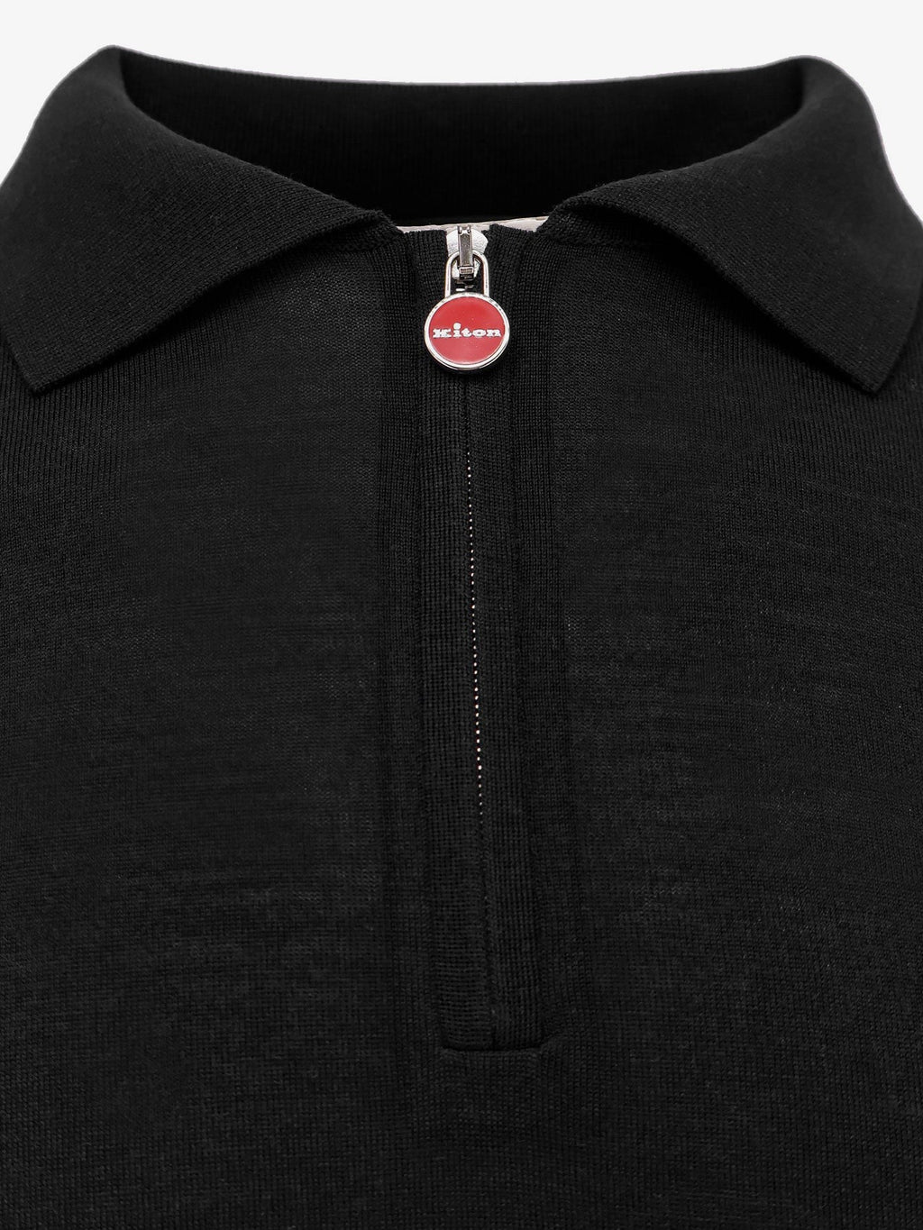 KITON CIRO PAONE Wool polo shirt
