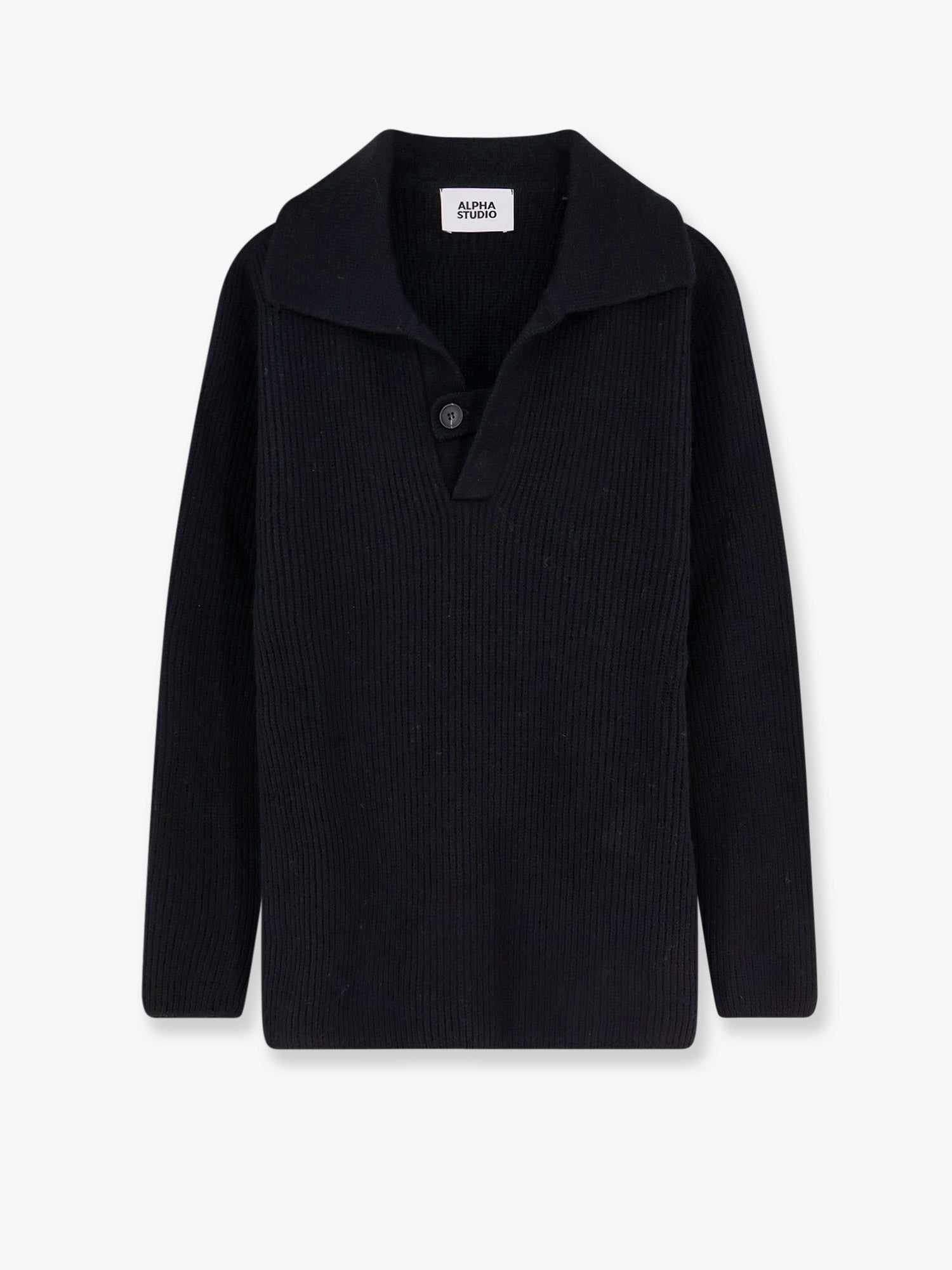 ALPHA-STUDIO Wool polo sweater
