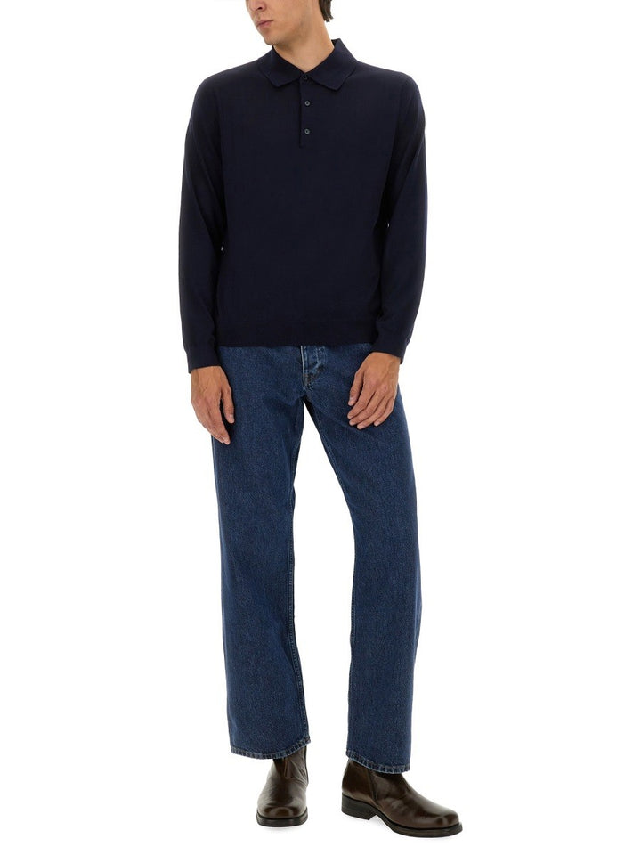 SUNFLOWER WOOL POLO.